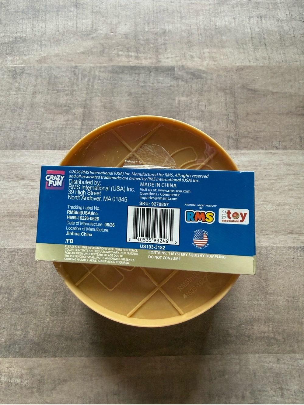 NEW! Crazy Fun RMS Metallic Pearl Edition Mystery Dumpling Collectible - Picture 2 of 2